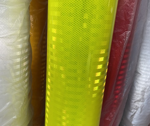 超強級熒光黃綠反光膜 超強級熒光黃綠反光膜